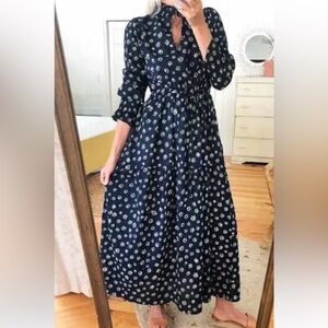 Emerson Fry India Daisy Maritime Maxi Organic Cotton